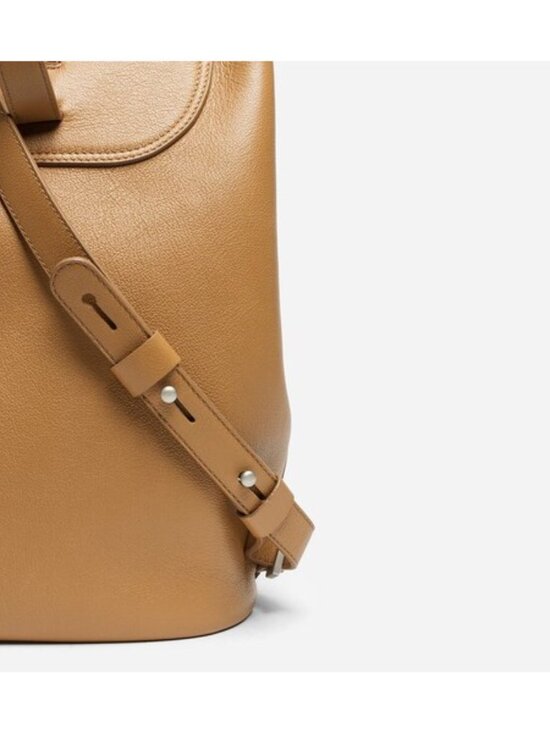 Everlane Leather Petra Backpack - Camel main image 6